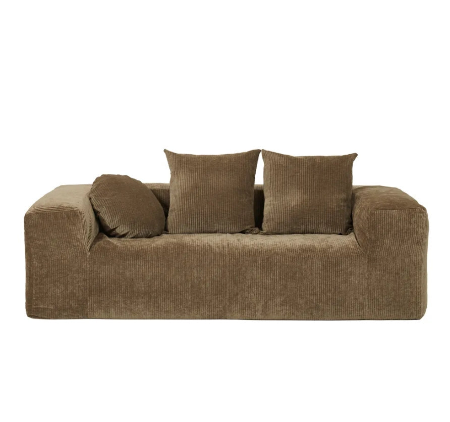Urban Coopl 3-zitsbank Corduroy Sepia