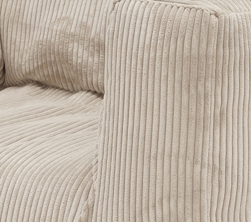 Urban Solo Bank Velours Ribcord Ivory