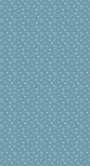 Behang Bloemenzee Mini-blauw