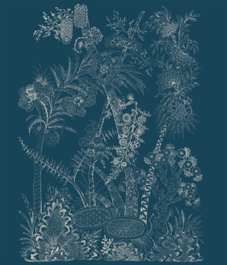 Behang Flora Duck