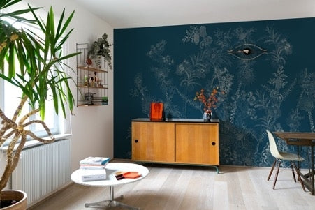 Behang Flora Duck