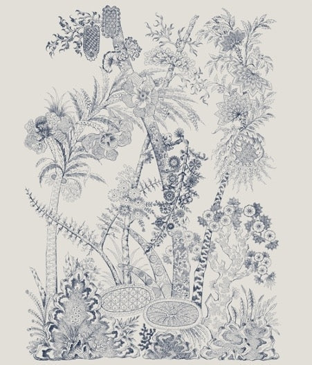 Behang Flora Marine
