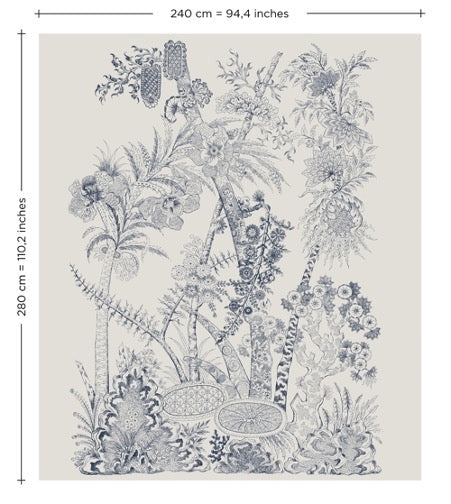 Behang Flora Marine