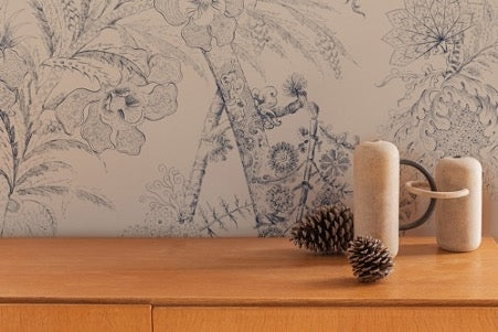 Behang Flora Marine