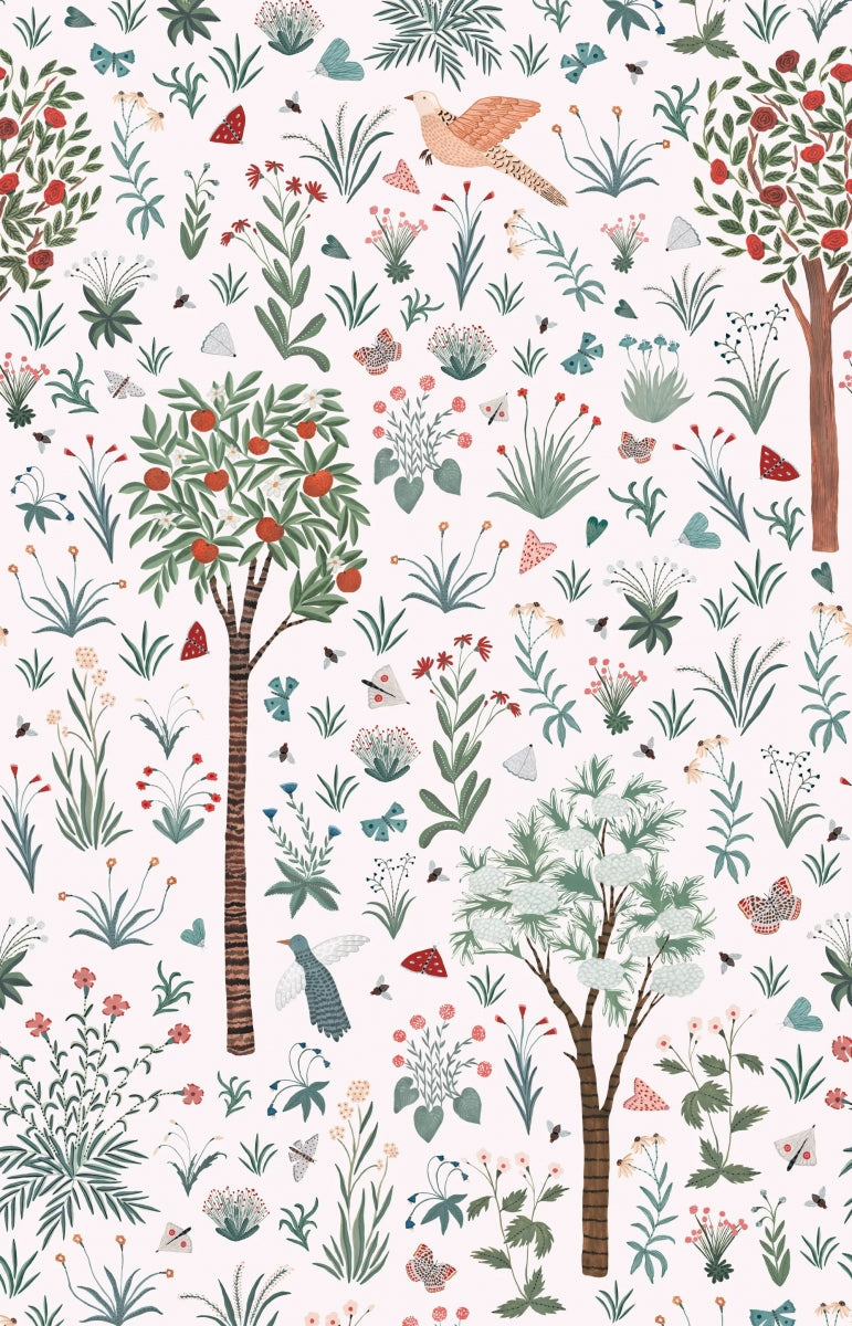 Behang Millefleurs Spring