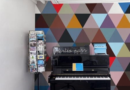 Mosaic Winter Mural