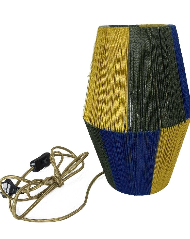 Lamp Indiana-blauw Groen Geel