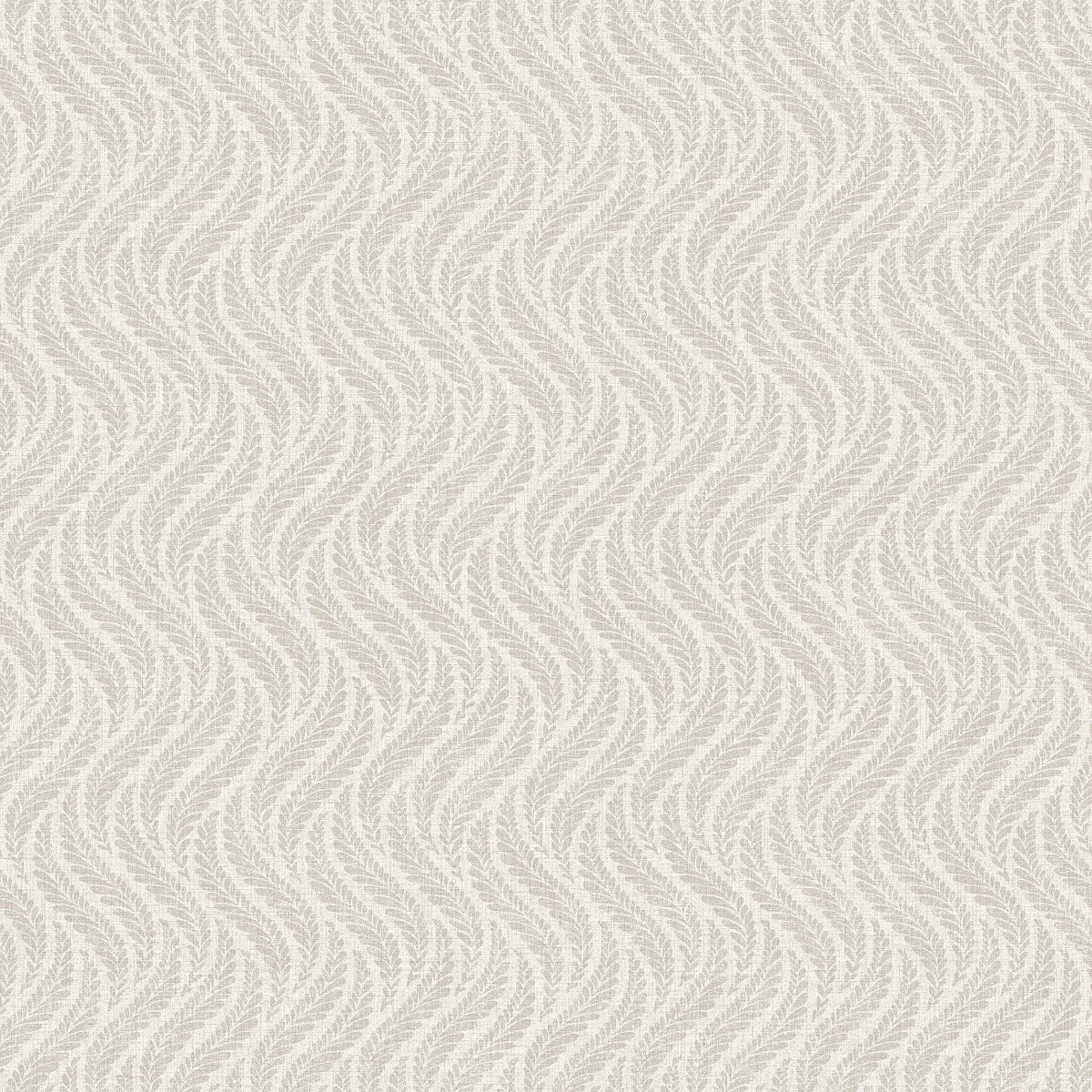Boråstapeter Little Fern — Adorn vliesbehang in grijs, sfeervolle slaapkamer