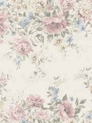 Boråstapeter Flower Garden Mural — Newbie Wallpaper vliesbehang in multi, sfeervolle slaapkamer