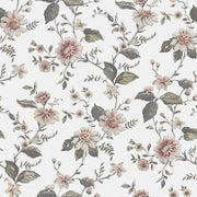 Boråstapeter Marion's Mural — Cottage Garden vliesbehang in multi, sfeervolle slaapkamer