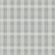 Boråstapeter Tailor´s Tweed — Cottage Garden vliesbehang in turquoise, sfeervolle slaapkamer