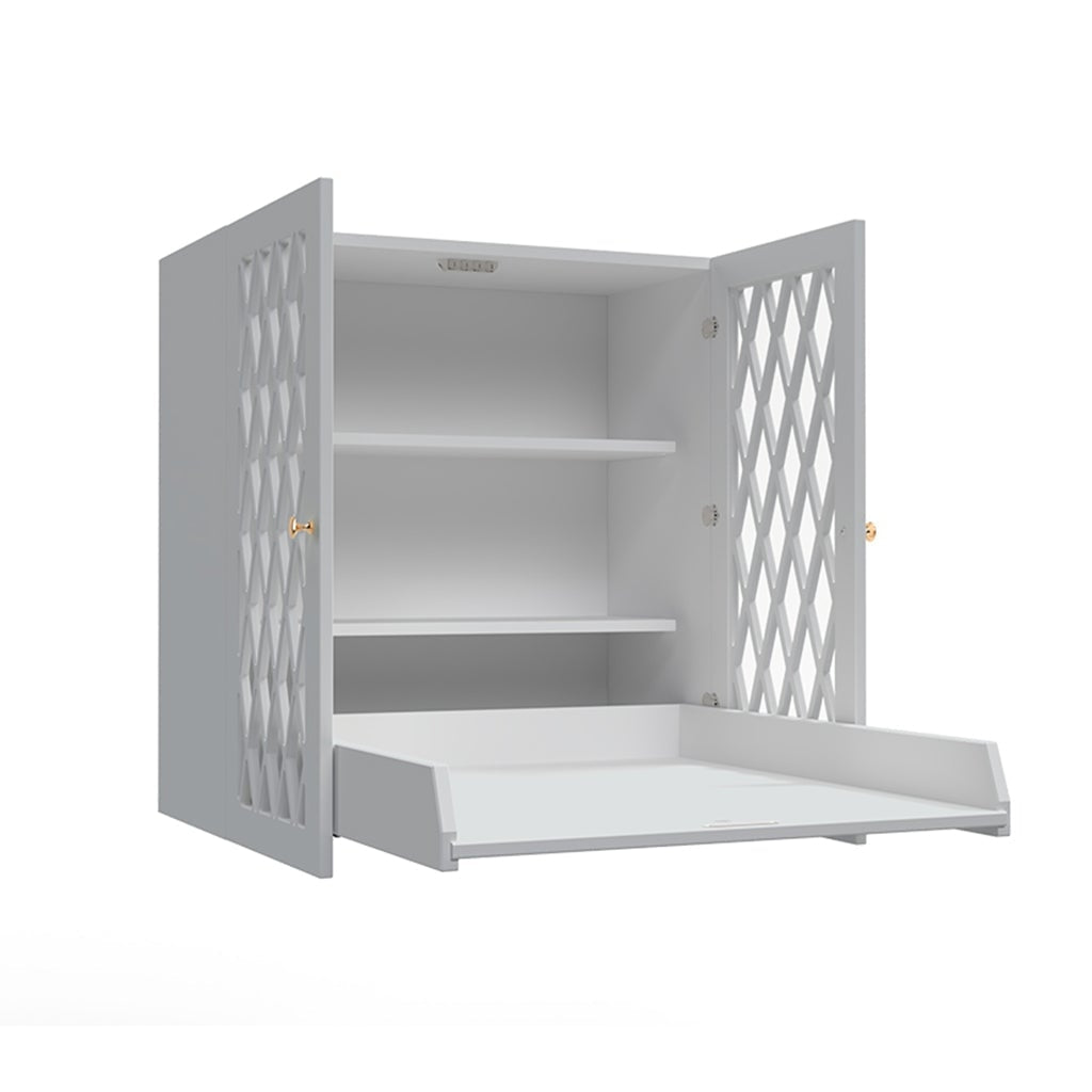 Wandcommode Opklapbaar Harlequin-grey