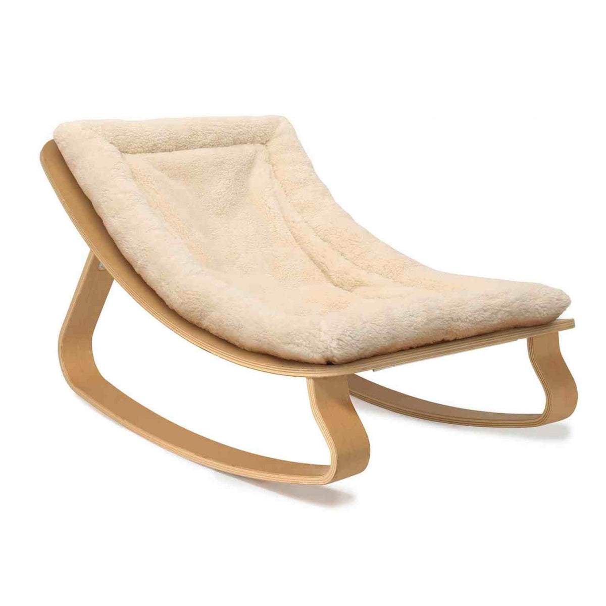 LEVO Wipstoeltje Beech cream