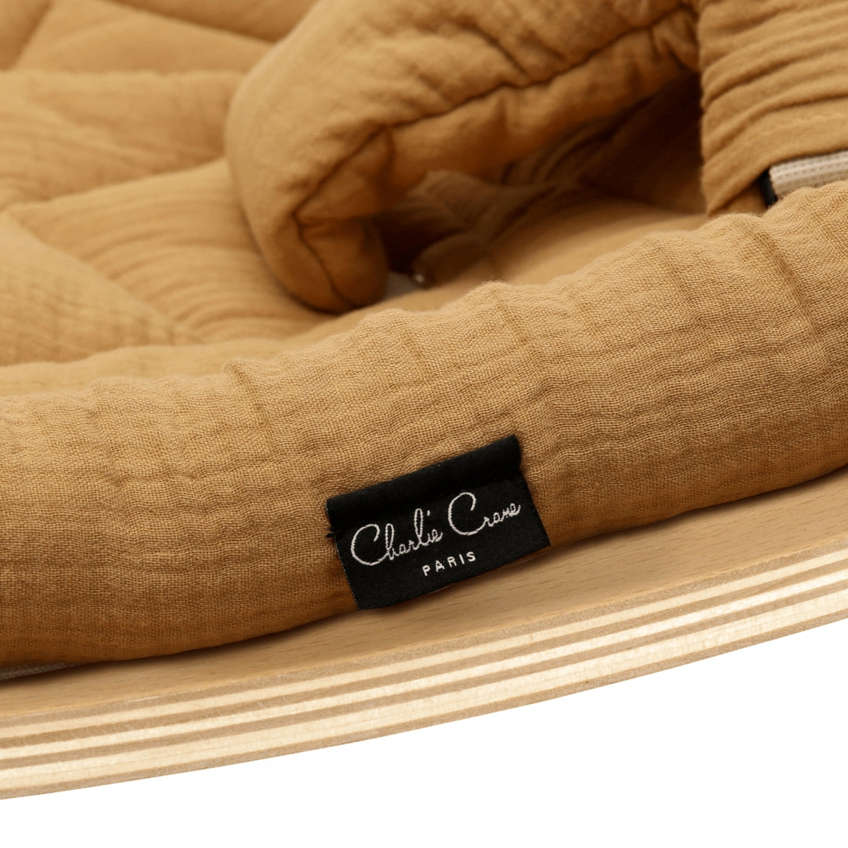 LEVO Wipstoeltje Beech camel