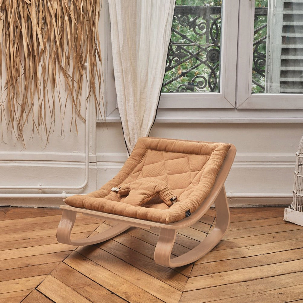 LEVO Wipstoeltje Beech camel