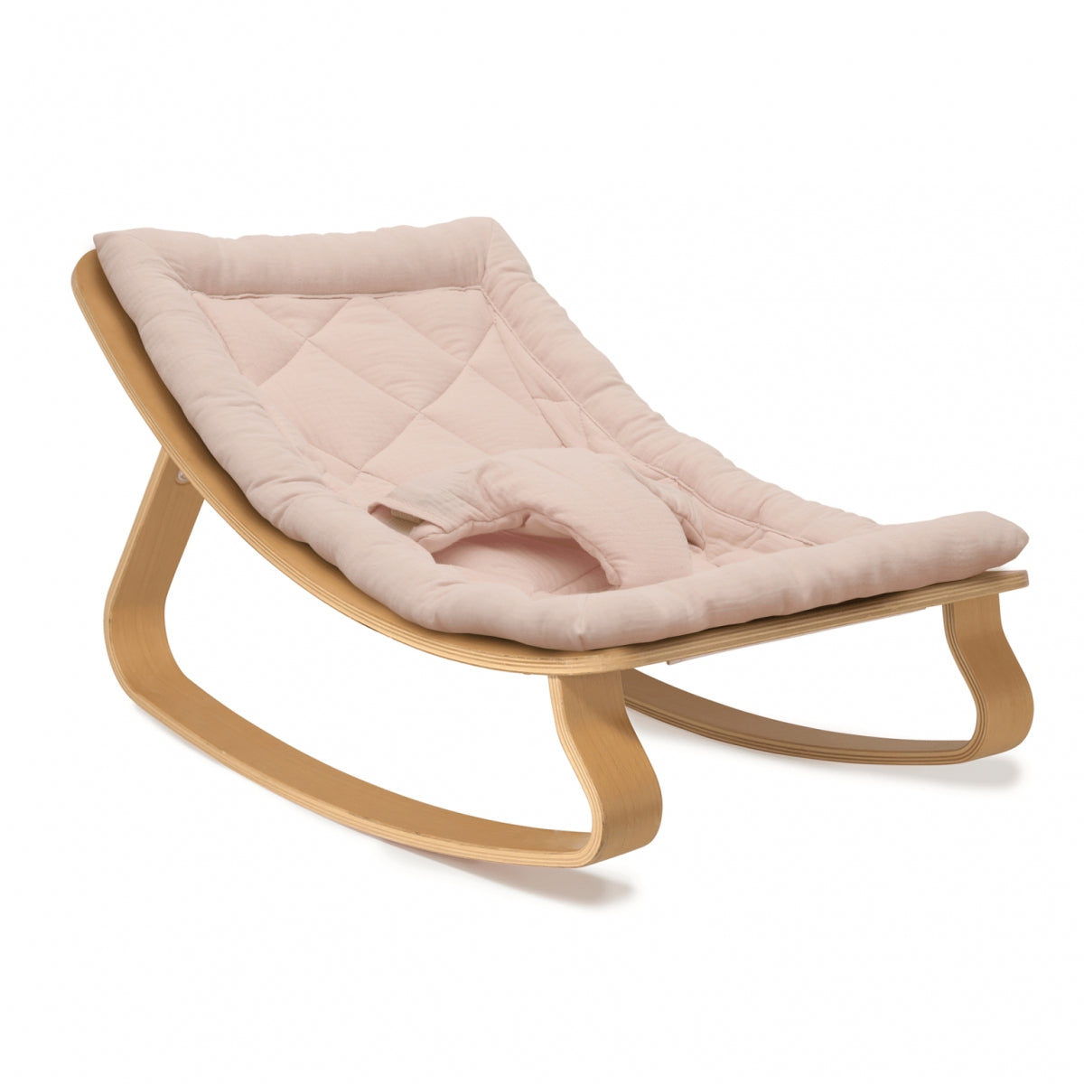 Charlie Crane LEVO Wipstoeltje Beech rose rose — productfoto op witte achtergrond bij Lidor