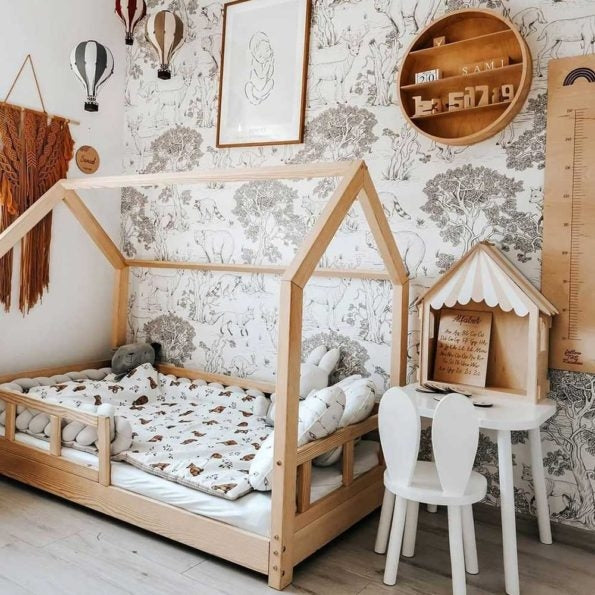 Behang Animals White