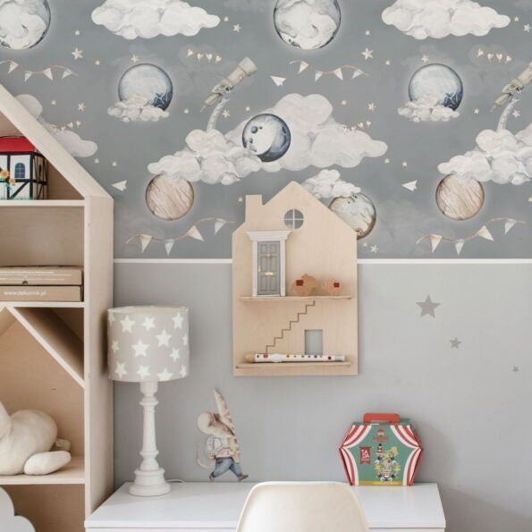 Magic Planets Behang