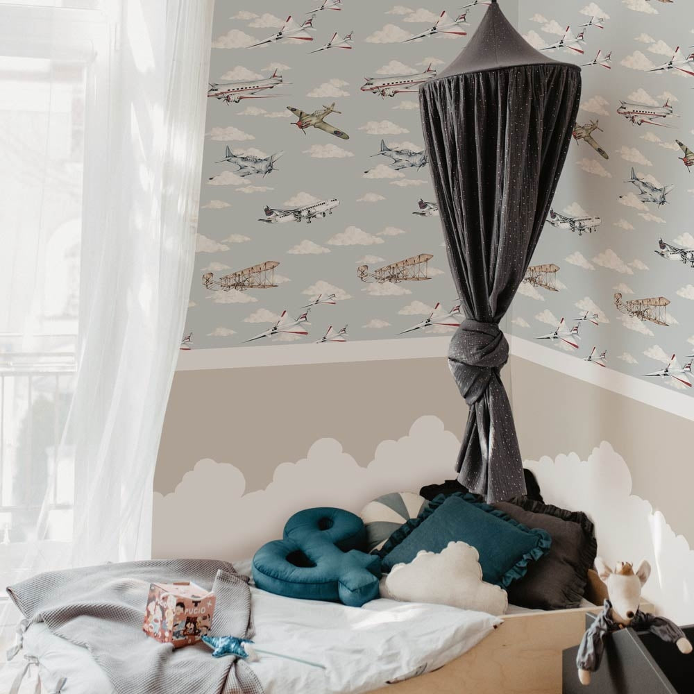 Planes Color Behang
