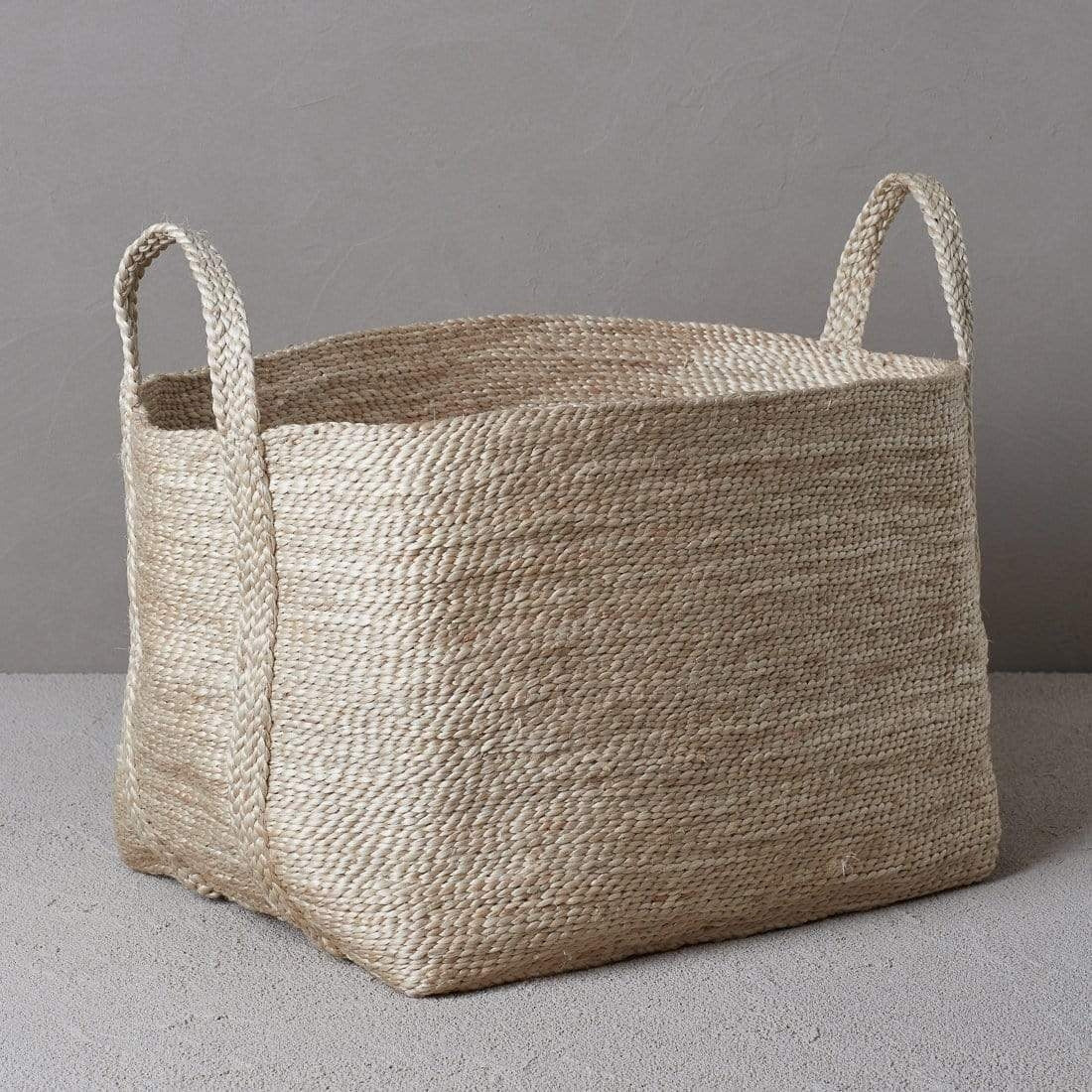 Jute Basket Natural