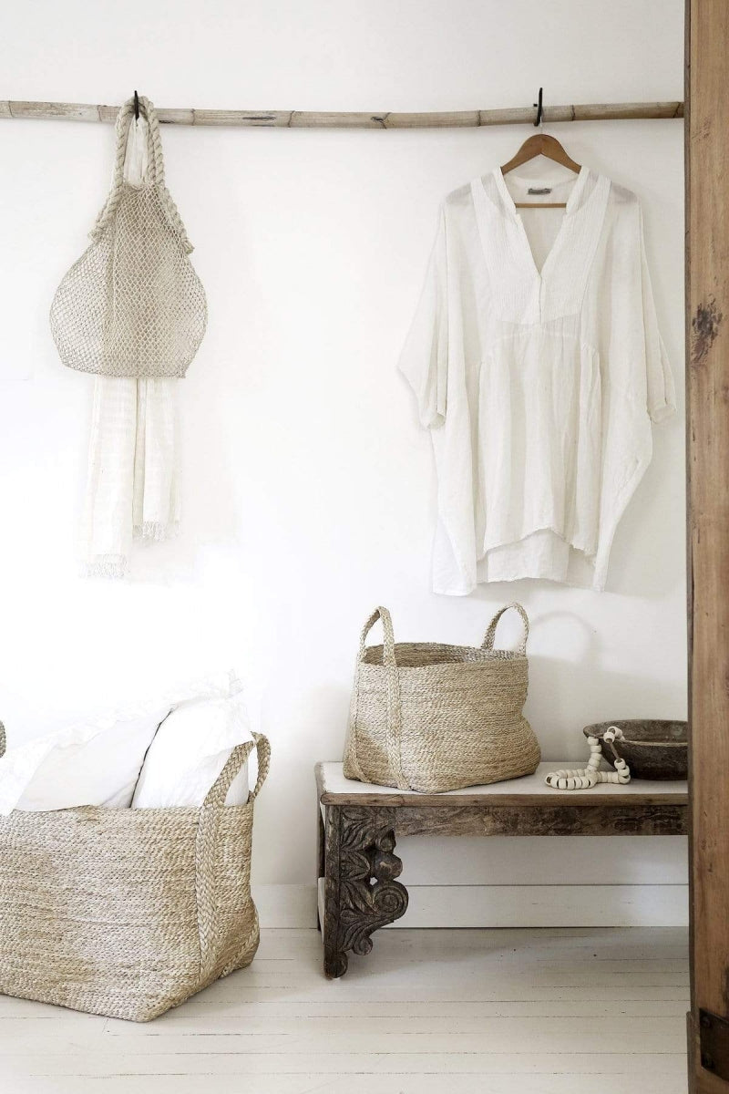 Jute Basket Natural