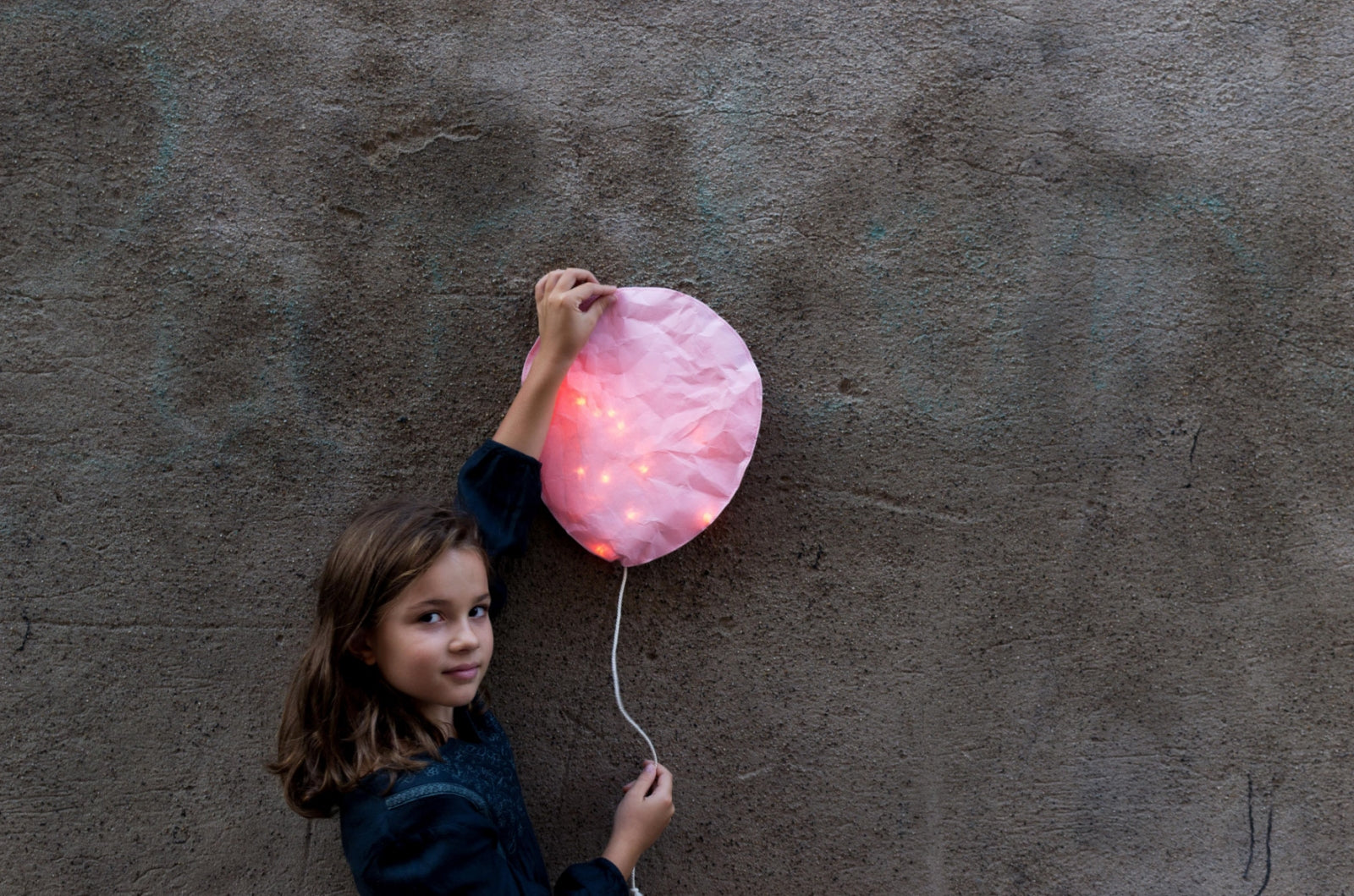 Paper Pink Balloon