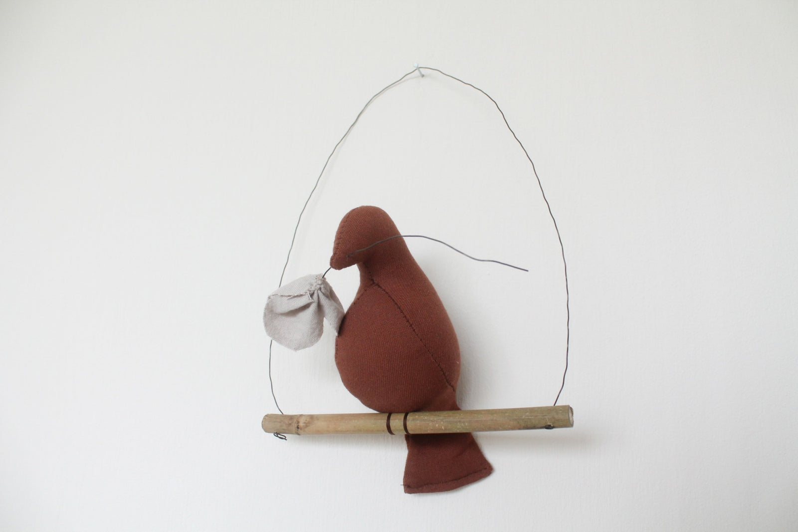 Mama Bird Bruin Cotton Flower