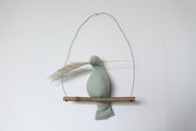 Mama Bird Soft Green Cotton Reed Grass