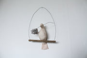 Mama Bird Soft Pink Cotton Flower