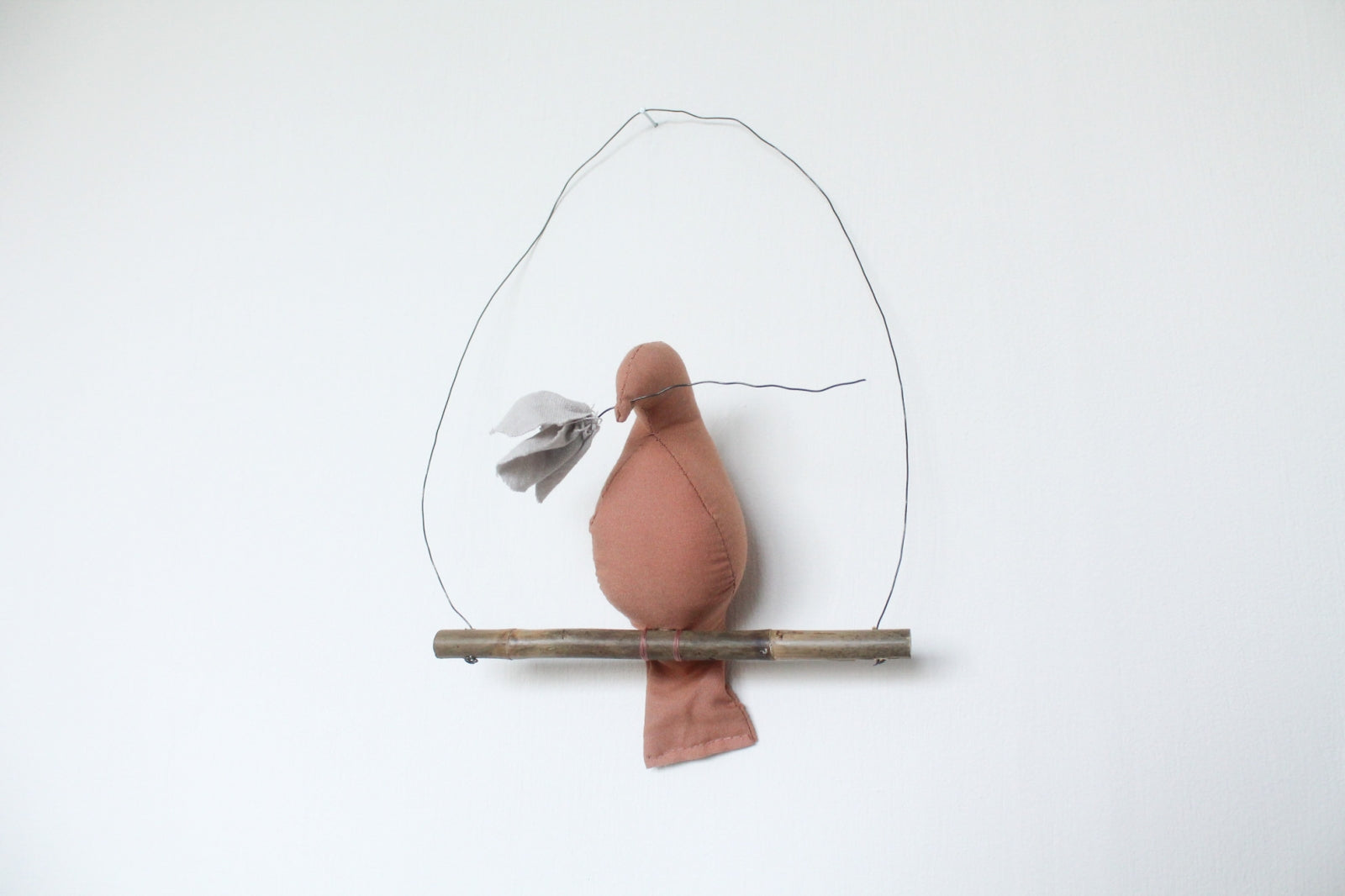 Mama Bird Terra Cotton Flower