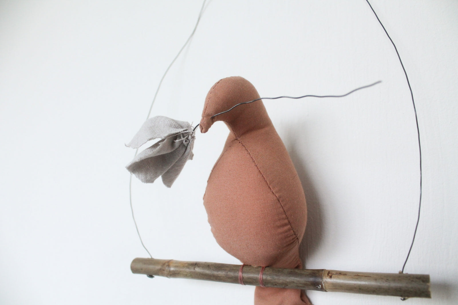 Mama Bird Terra Cotton Flower