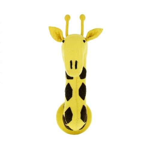 Dierenkop Giraffe Met Lichte Beschadiging