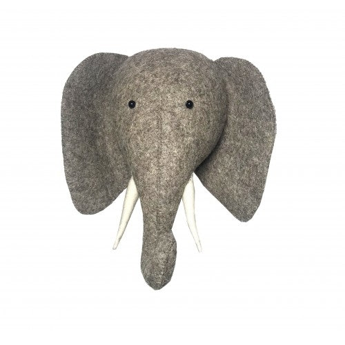 Dierenkop Olifant Met De Slurf Naar Buiten-medium