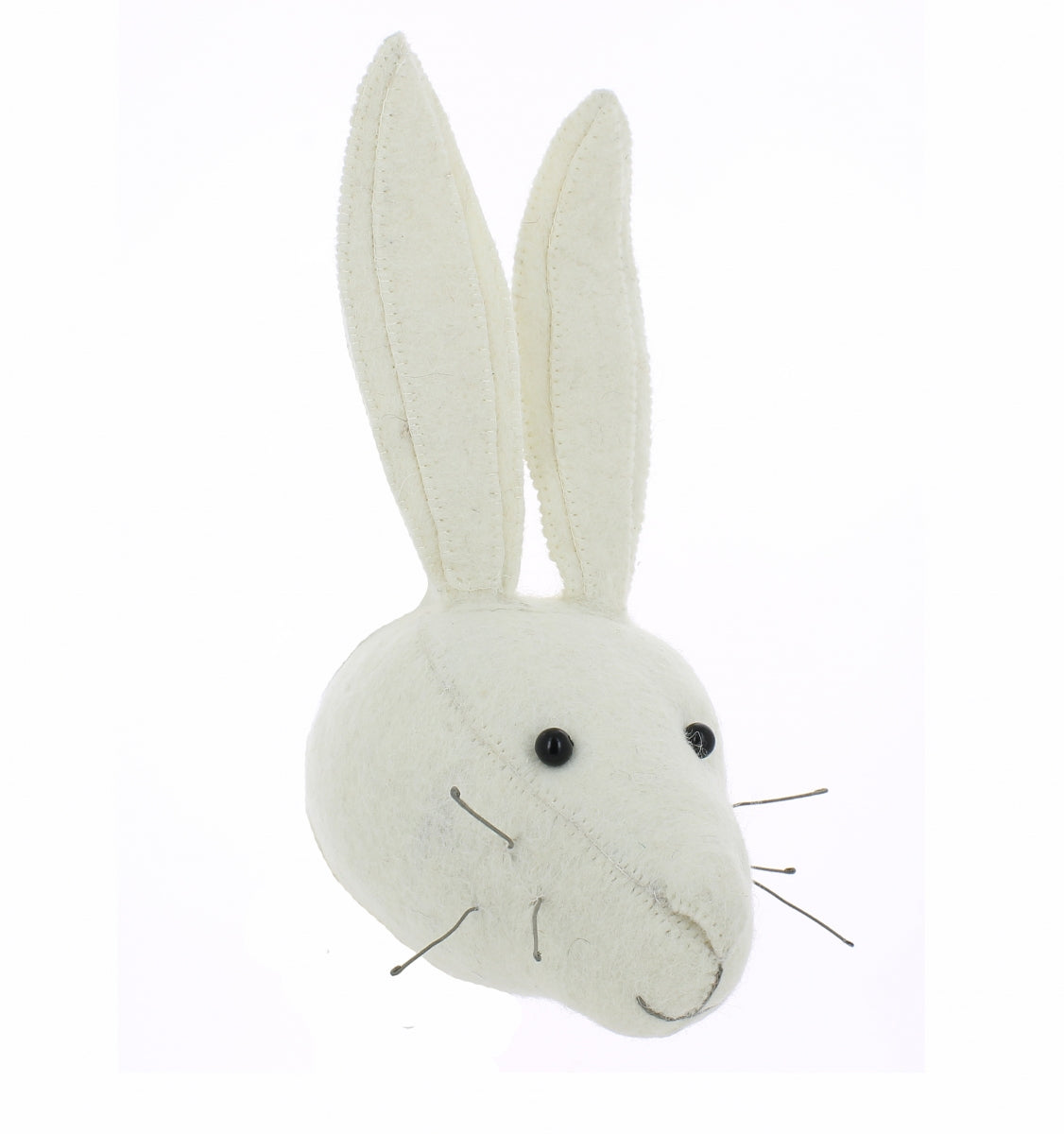Dierenkop Wit Konijn Mini