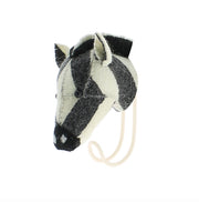 Haakje Zebrakop