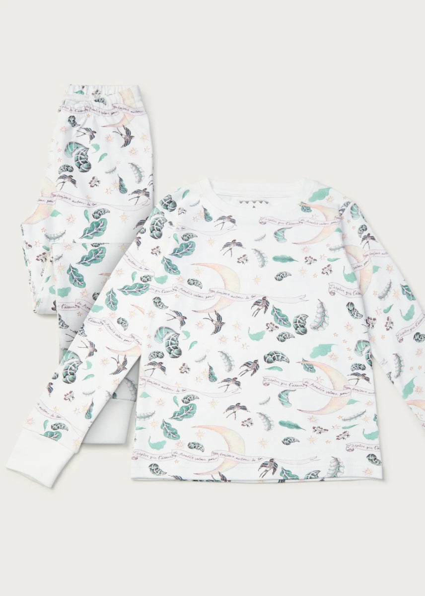 Pyjama Bird Of Paradise White