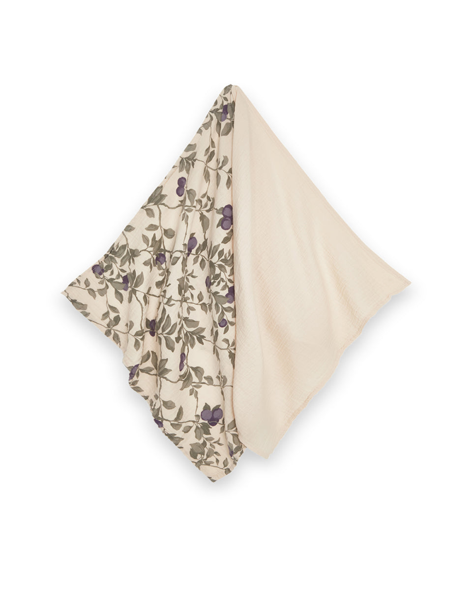 2 Pcs Muslin Cloth Plum