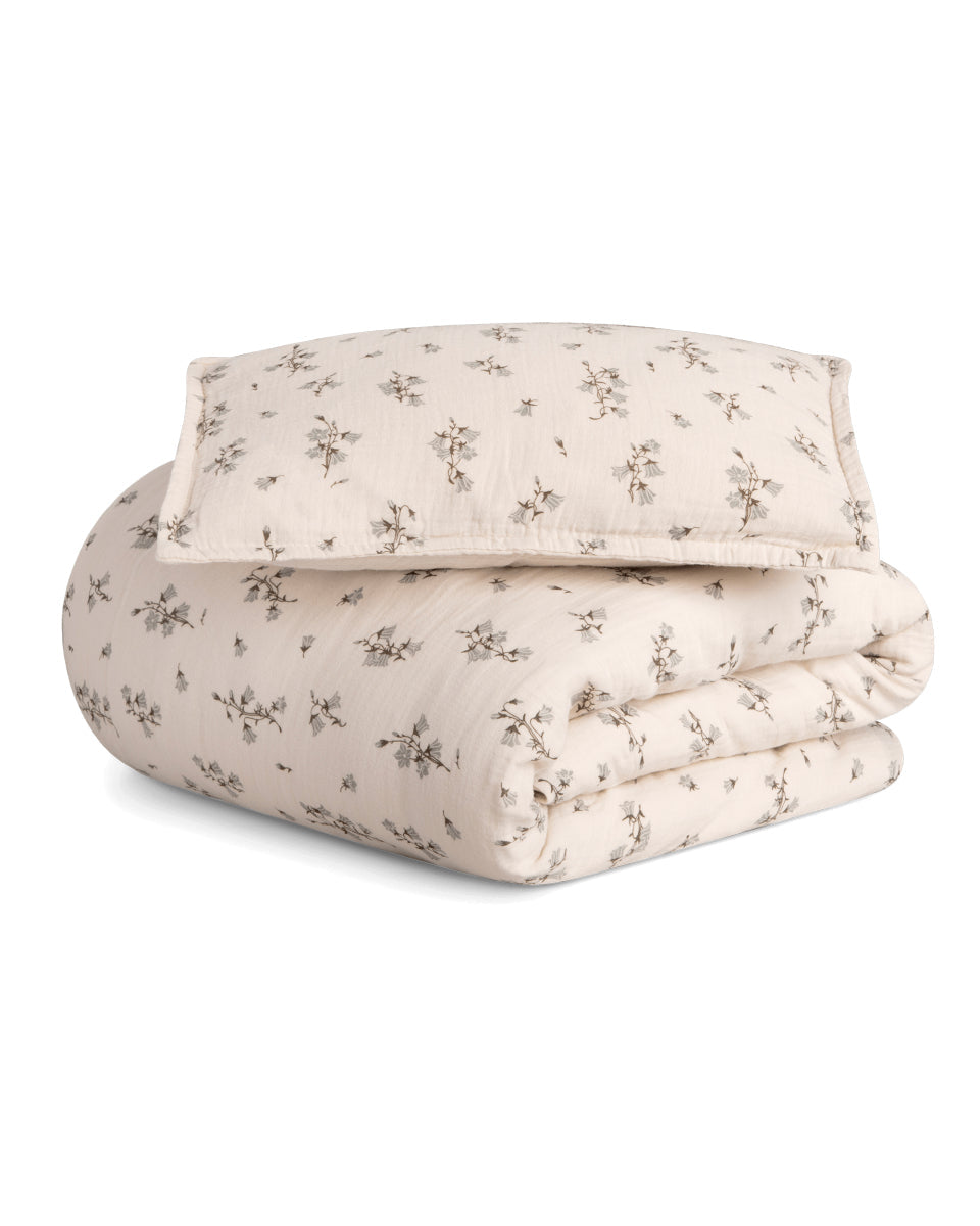 Bluebell Muslin Dekbedovertrekset