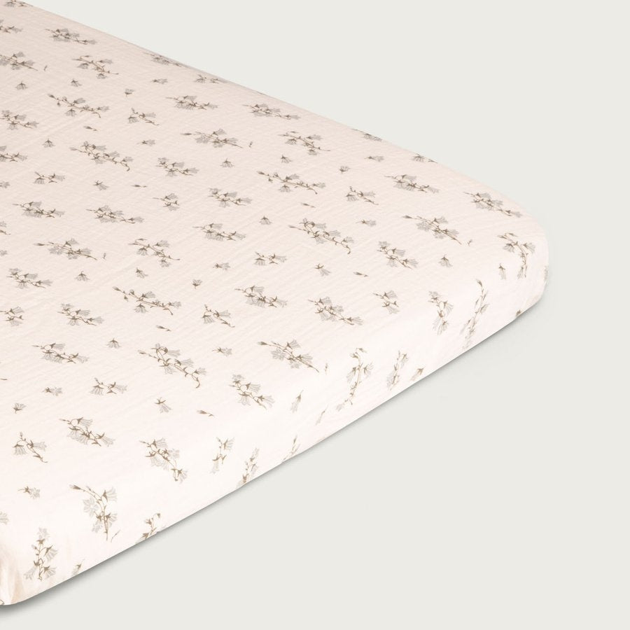 Bluebell Muslin Hoeslaken