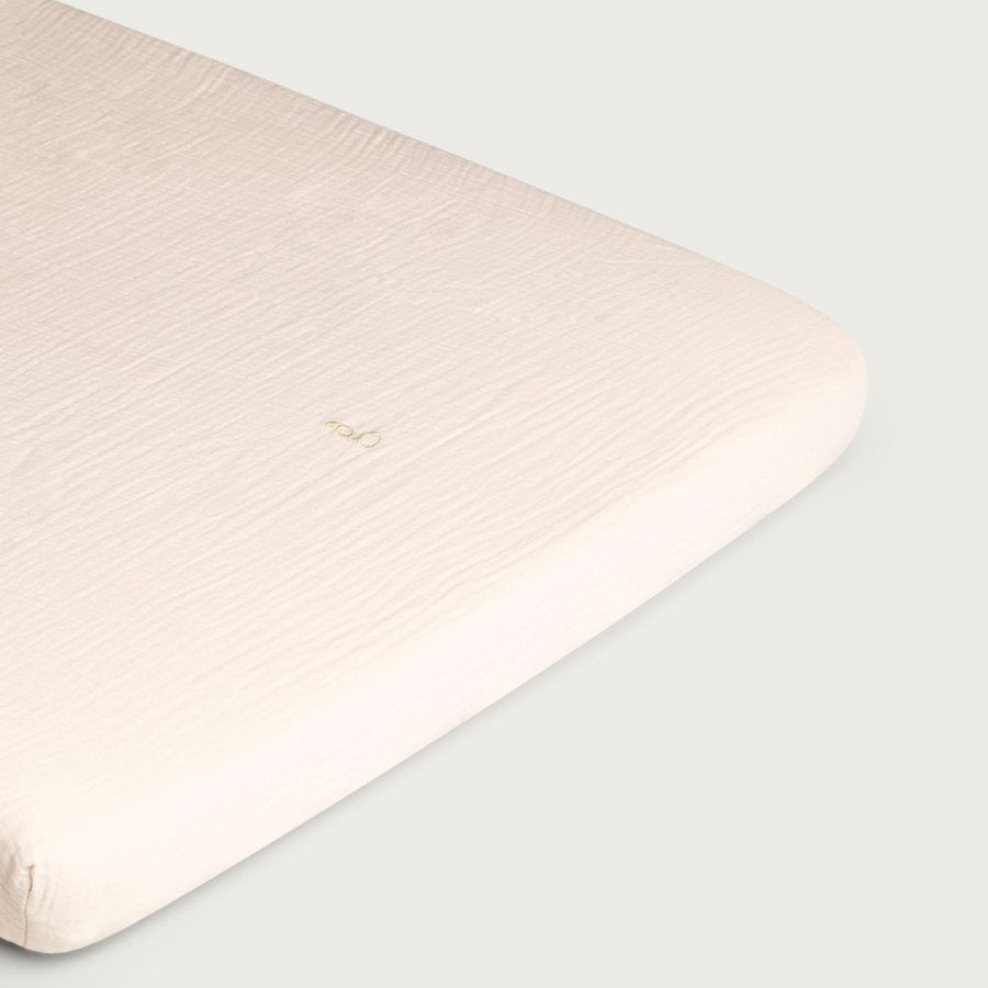 Eggshell Muslin Hoeslaken