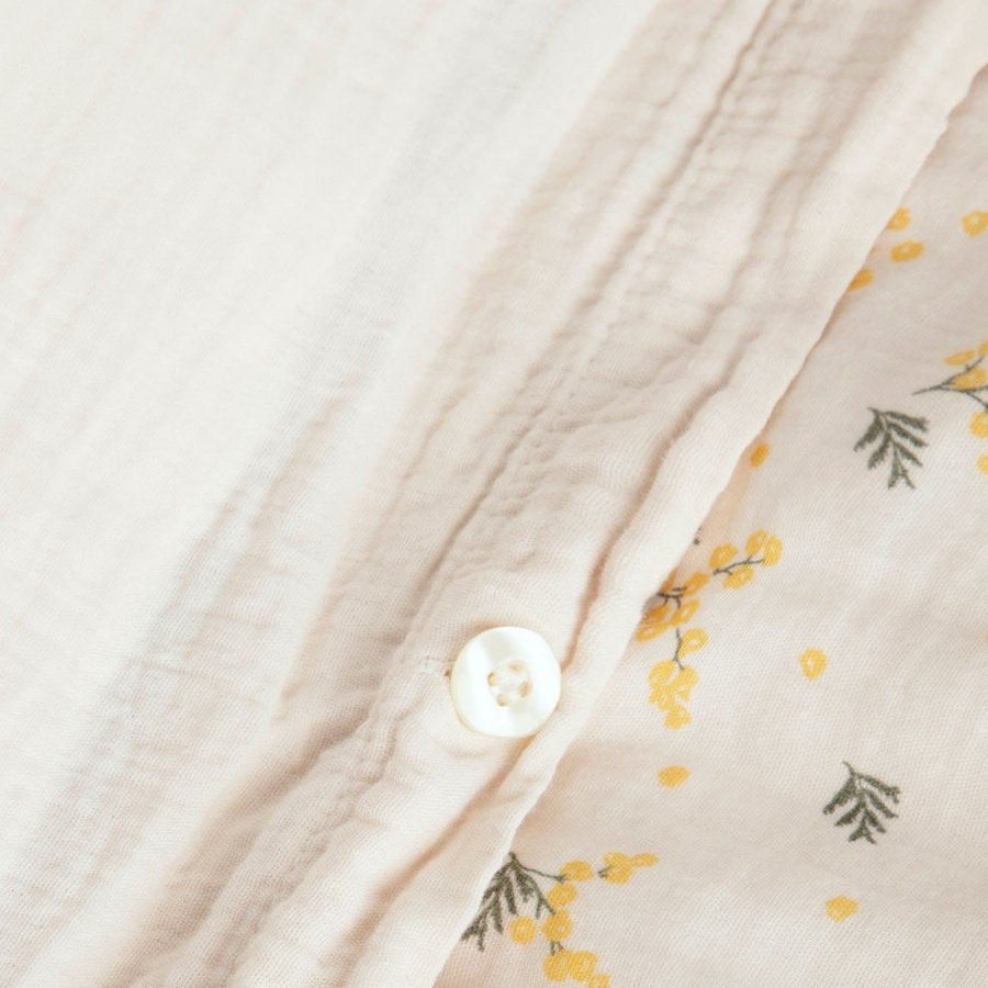 Mimosa Muslin Dekbedovertrekset