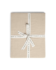 Olive Muslin Hoeslaken