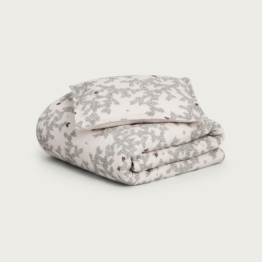 Pomegranate Muslin Dekbedovertrekset
