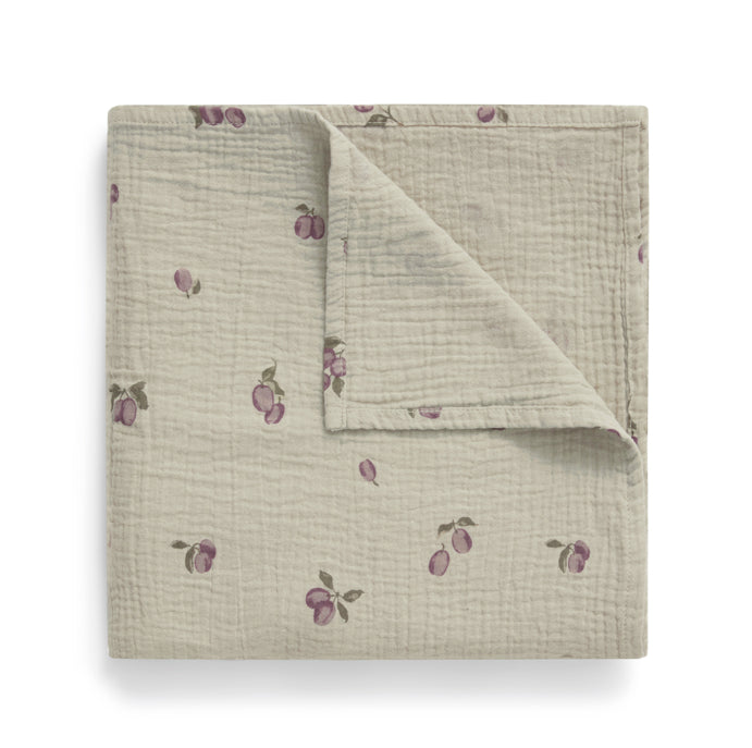 Prune Green Muslin Inbakerdoek