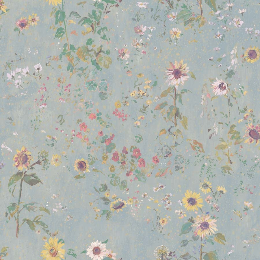 Cottage Garden Morning Blue