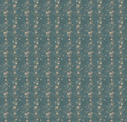Floral Stripe Teal