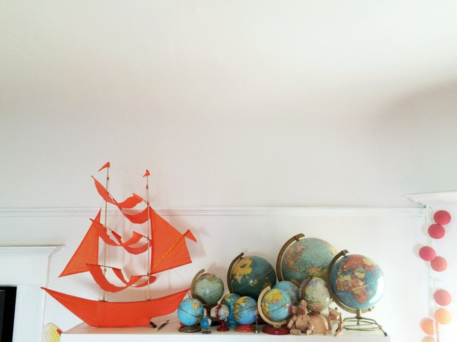 Sailing Ship Kite Flame