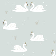 Swan Wallpaper Mint