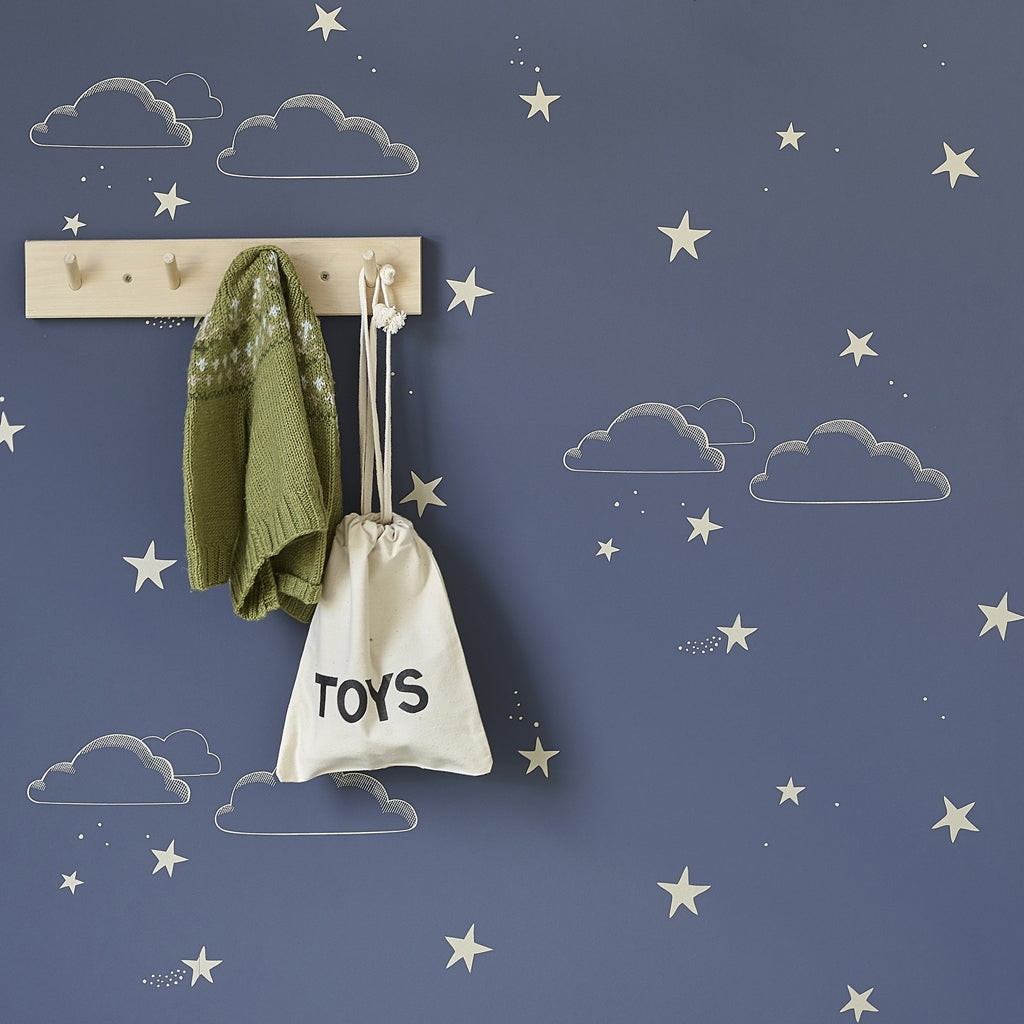 Starry Sky Wallpaper Indigo Gold
