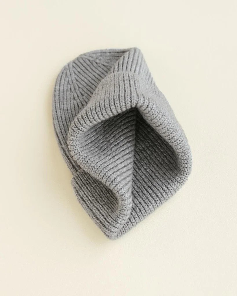 Beanie Fonzie Adult Grey Melange